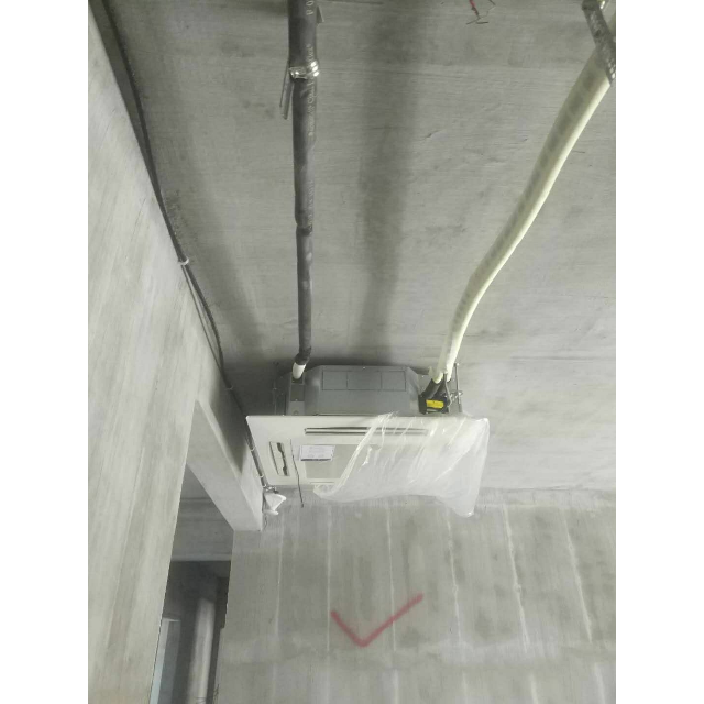天花机排水管安装方法图片