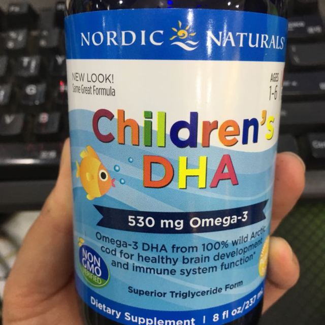 挪威小鱼nordicnaturals儿童深海鳕鱼肝油237ml瓶装草莓味12个月以上