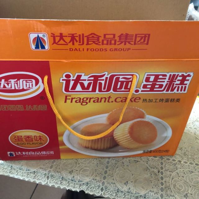 > 达利园 糕点 面包 零食 蛋糕蛋香味 600g(蛋糕礼盒)商品评价 > 比