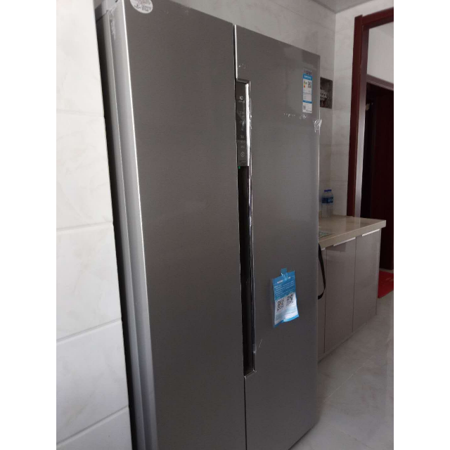 海尔(haier) bcd-572wdenu1 海尔572升云智能风冷无霜冰箱(炫沙银)