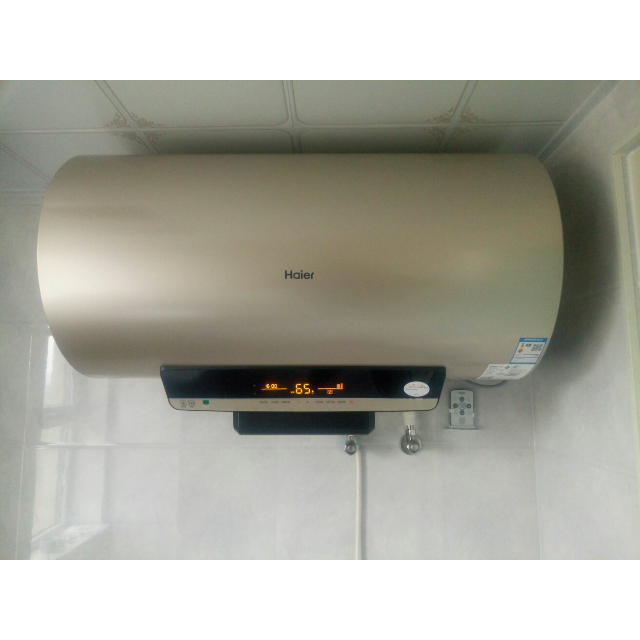 haier/海尔热水器60升遥控式电热水器ec6003-ytg 1级能效 变容速热型