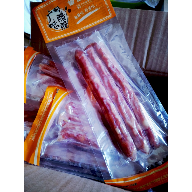 皇上皇广味腊肠115g袋装广式香肠煲仔饭腊肠小包装