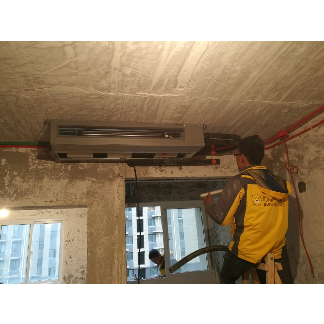 海尔(haier)3匹变频冷暖家用中央空调风管机 kfrd-72nw/56cba22 静音