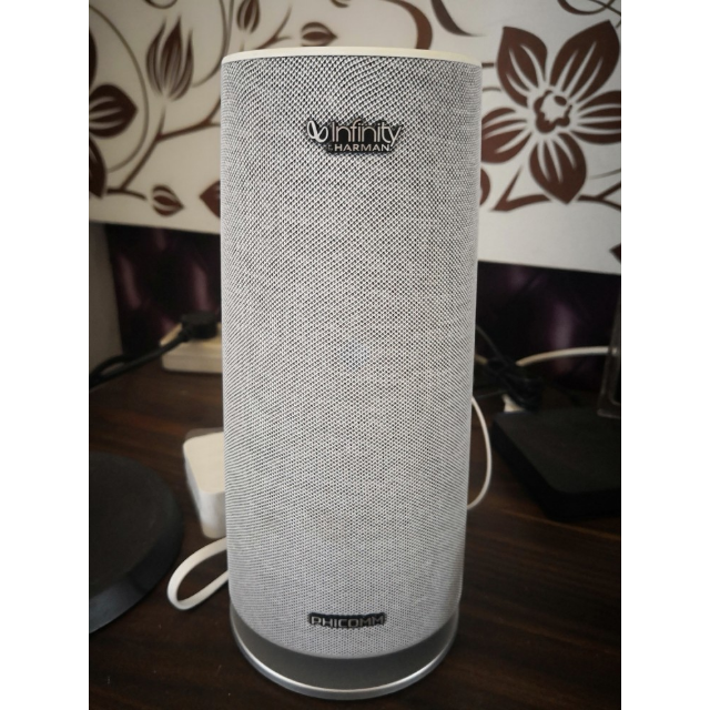 斐讯phicommai音箱r1星空灰蓝牙wifi音箱声控触控调节音量语音交互