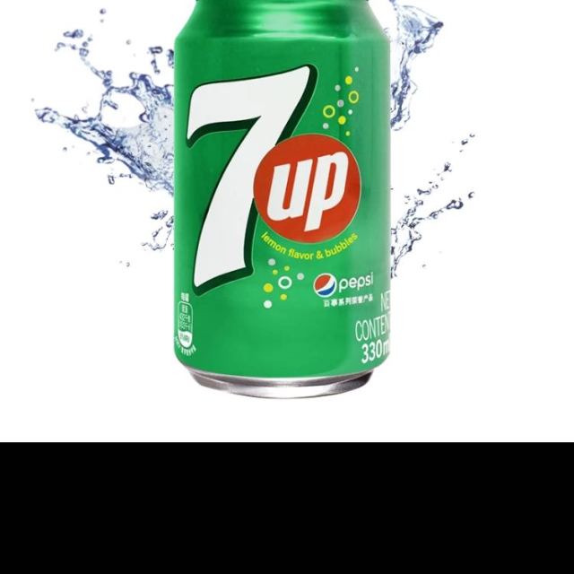 7喜柠檬味汽水330ml6听装六联包七喜百事可乐荣誉出品碳酸饮料