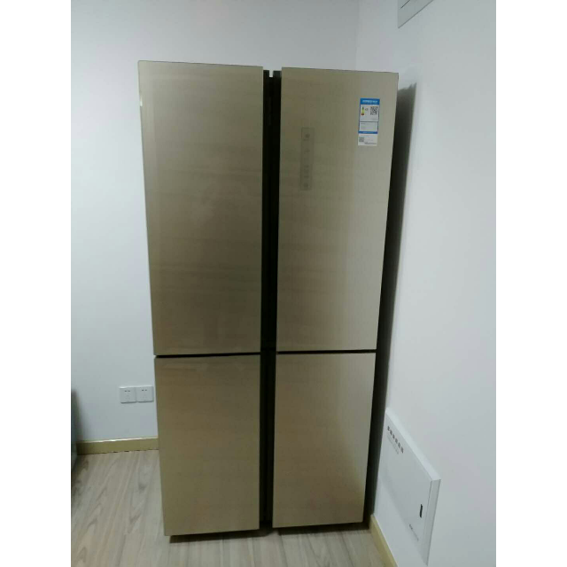 haier/海尔四门冰箱bcd-406wdpd家用多门冰箱 十字对开门冰箱风冷无霜