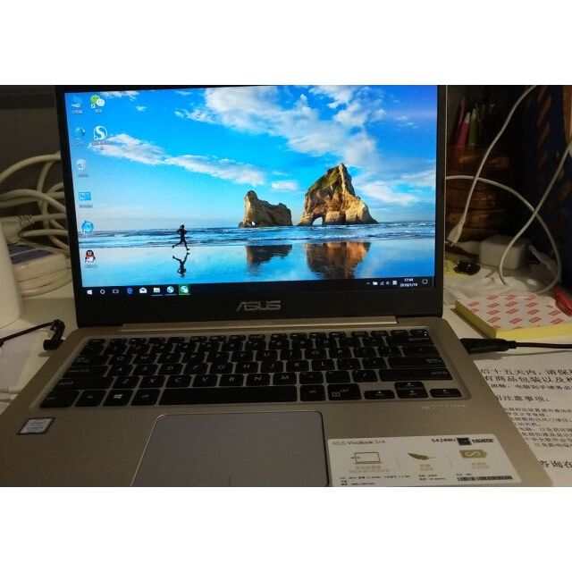 华硕asus顽石y4200fb8265140英寸高清屏窄边框四核轻薄商务笔记本电脑