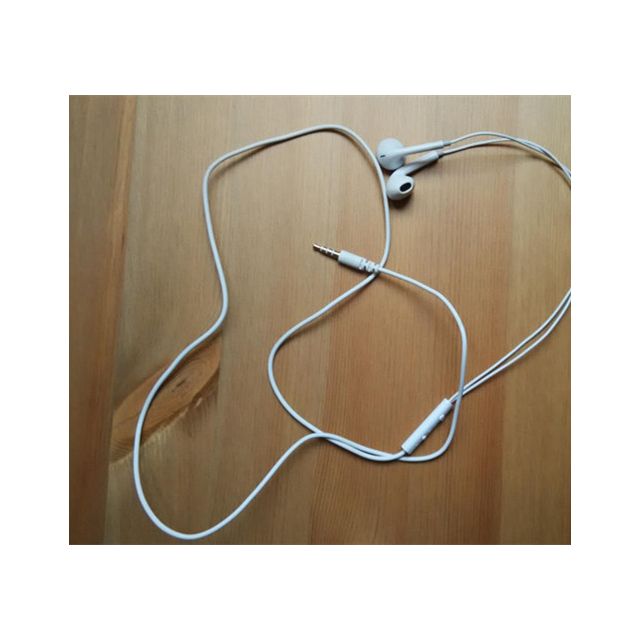 华为huawei荣耀honoram115半入耳式有线耳机三键有线控带麦白色