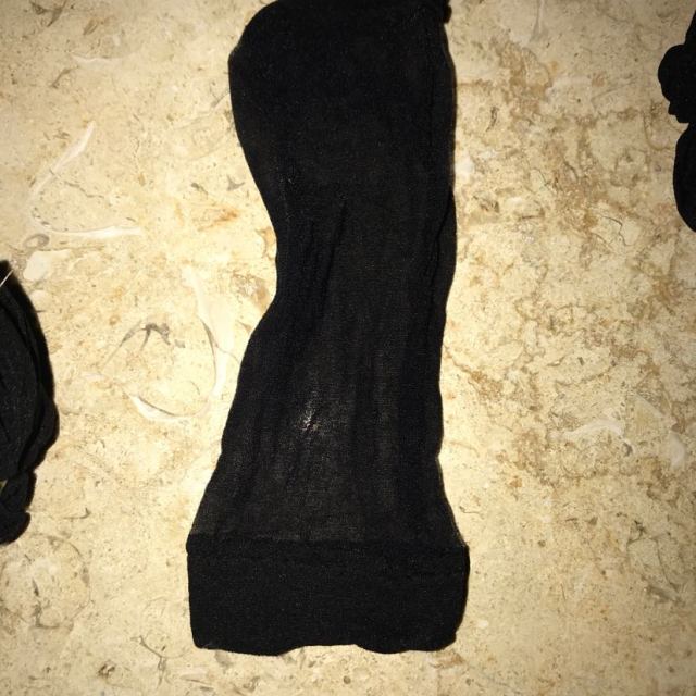 veacow 【20双装】春夏季水晶丝短袜 防勾丝女士短筒袜 均码 20双黑色