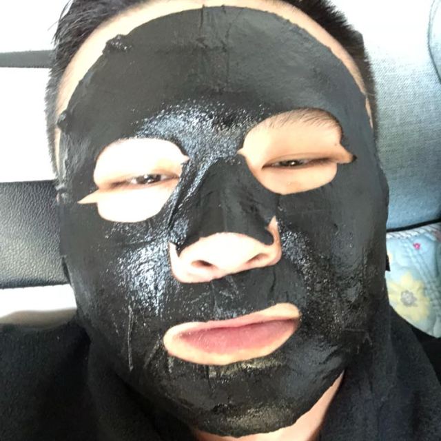 gf高夫男士护肤品黑面膜竹炭净透控油亮肤补水保湿清爽控油平衡水油