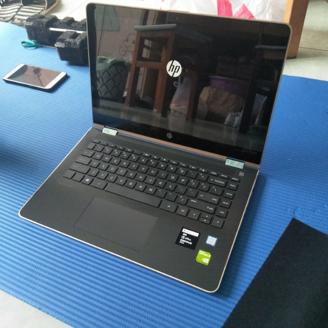 惠普(hp)畅游人系列畅游者pav x360 14-ba038tx 轻薄本14.