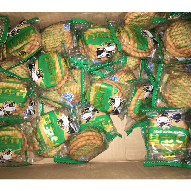 万年青咸小饼干葱香味独立小包装整箱15kg咸香可口
