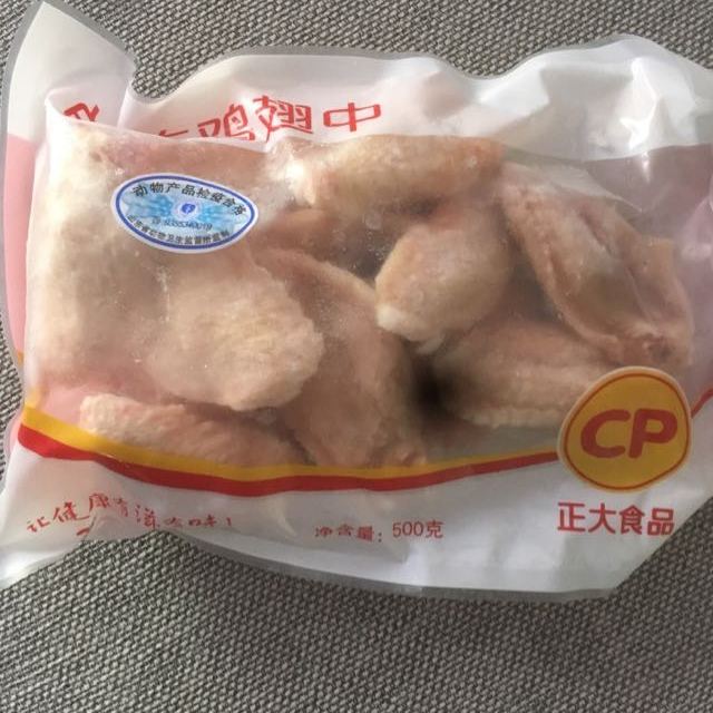 蘇寧生鮮cp正大食品單凍雞翅中500g