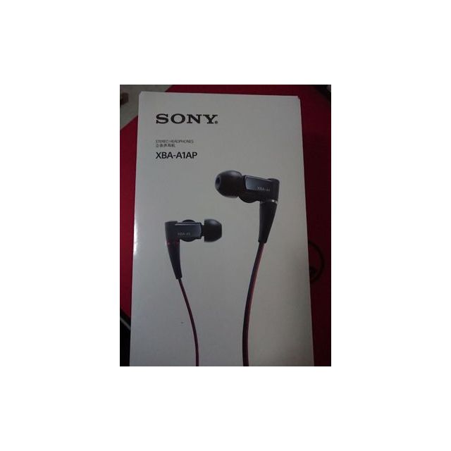 > sony/索尼 xba-a1ap 耳机入耳式圈铁低音均衡线控带麦 黑色商品评价