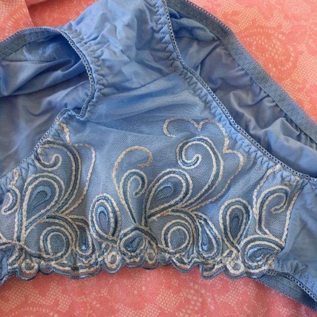 古今内衣2015新款内裤1f605中低腰三角裤内裤女士1f605冰雪蓝95