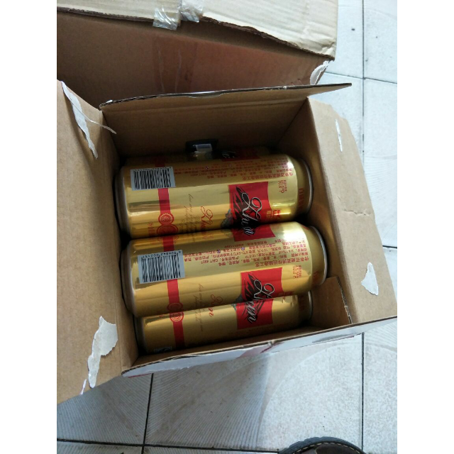 百威英博雁荡山啤酒至尊500ml12罐箱