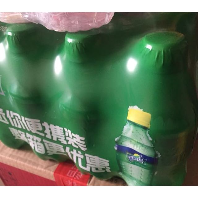 雪碧sprite檸檬味汽水300ml12整箱可口可樂榮譽出品