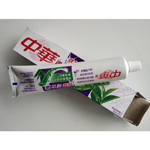 中华zhonghua优加健齿白牙膏尚品白茶200g联合利华