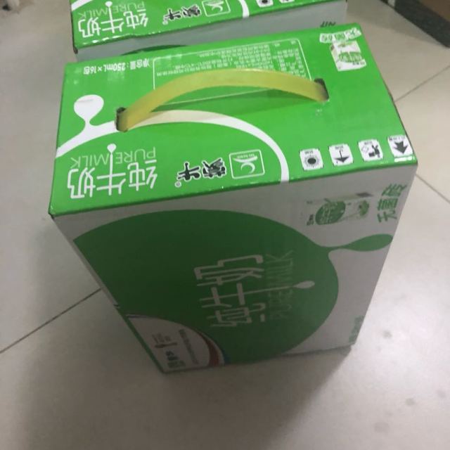 蒙牛(mengniu) 純牛奶 pure milk 250ml*16 禮盒裝(新老包裝,隨機發貨