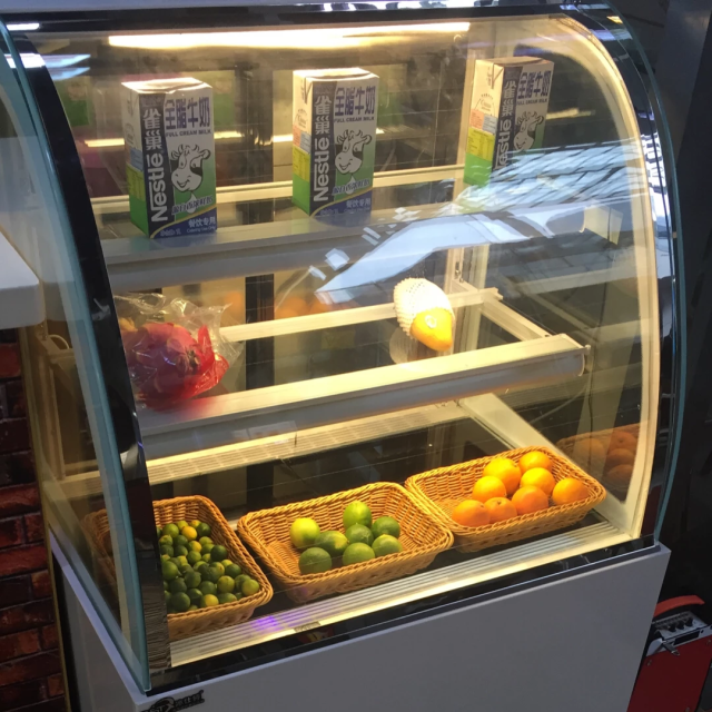 柜熟食寿司水果饮料保鲜柜陈列柜商用展示柜fl009机械控温冰柜冰吧0