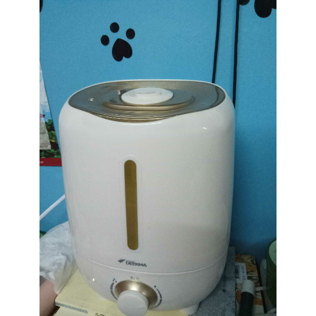 德尔玛(deerma)加湿器 dem-f420 3升大水箱 超声波加湿器家用卧室办公