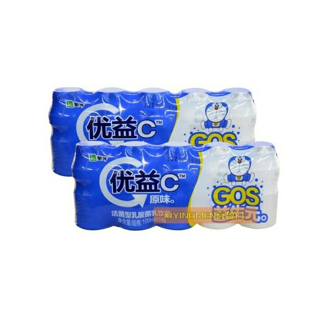 蒙牛优益c活菌型乳酸菌饮品原味100ml*5