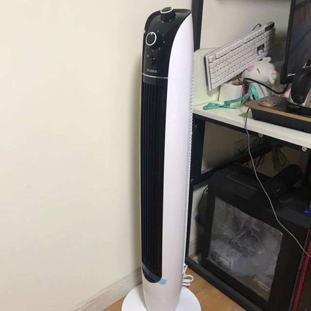 格力gree电风扇fl09x61h塔扇台式家用静音无叶立式摇头定时风扇空调