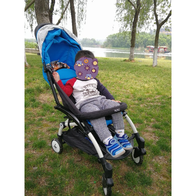 yuyu悠悠婴儿推车可坐可躺轻便推车折叠车可上飞机伞车宝宝童车蓝色