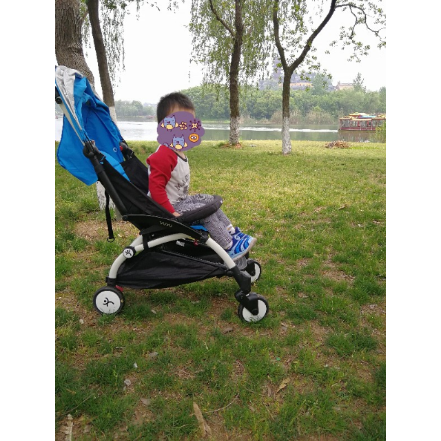 yuyu悠悠婴儿推车可坐可躺轻便推车折叠车可上飞机伞车宝宝童车蓝色