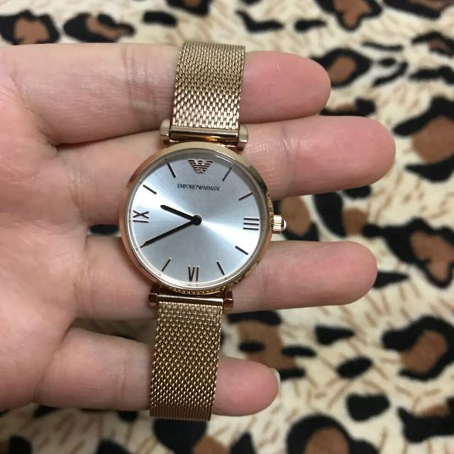 阿玛尼armani简约时尚手表休闲女表石英表女士腕表ar1955ar1956ar1958