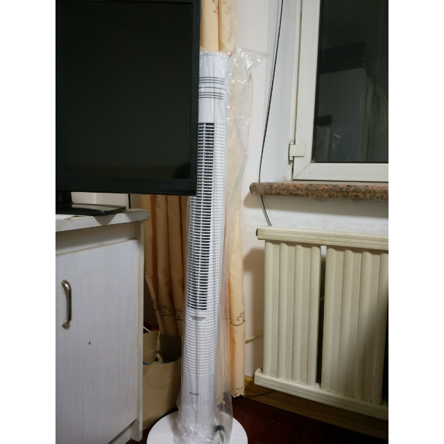 艾美特(airmate) 电风扇 ft41r 塔扇 无叶电风扇 3档 家用低噪 智能