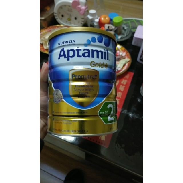 【亲源配方】aptamil 海外澳洲爱他美金装 婴幼儿配方奶粉 2段 (6-12