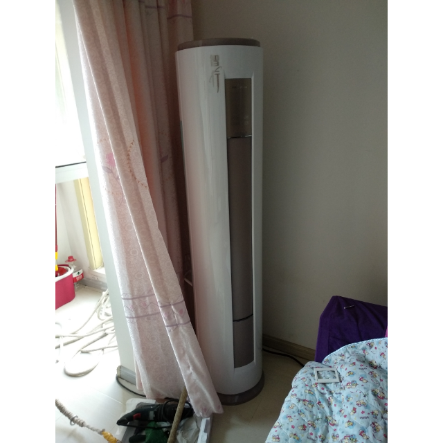 美的空调大3匹 家用圆柱立柜式冷暖变频空调 3级能效智行kfr-72lw/bp2