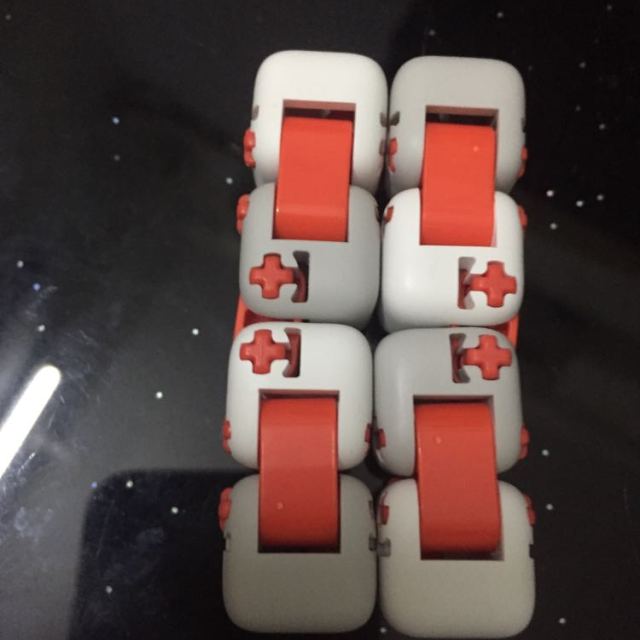 小米mi米兔指尖积木减压神器魔方儿童玩具益智自由拼装积木玩具