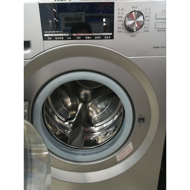 松下(panasonic) xqg80-e8225 8公斤 变频 节能导航智慧洗 护衣更静音