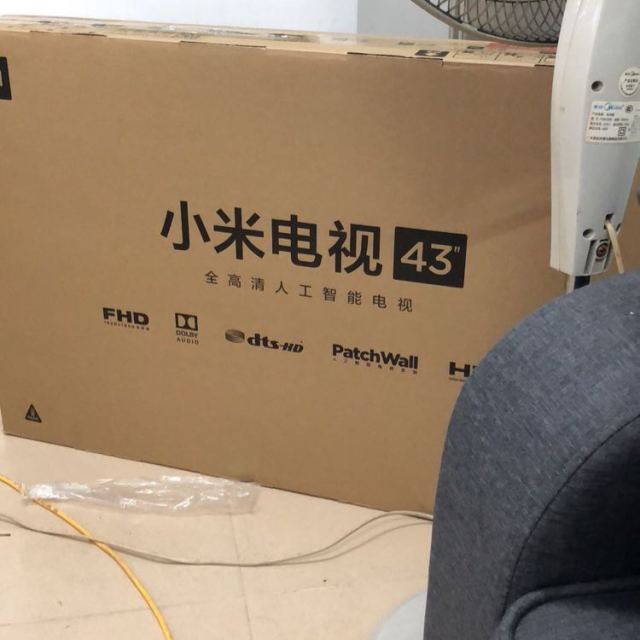 小米mi小米电视4a43英寸l43m5az智能全高清网络液晶平板电视机