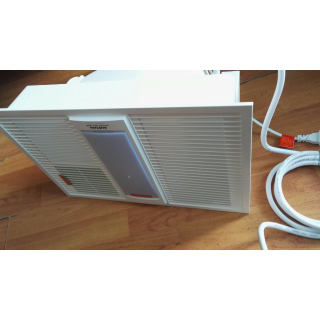 奥普(aupu)浴霸qdp1020c(银)吊顶式风暖浴霸 照明一体纯平吸顶嵌入式