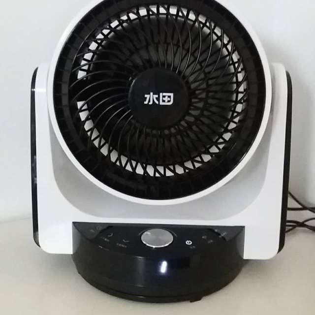水田fsq-mf08fc-e3电风扇台式 循环扇 空气对流 遥控 定时智能家用