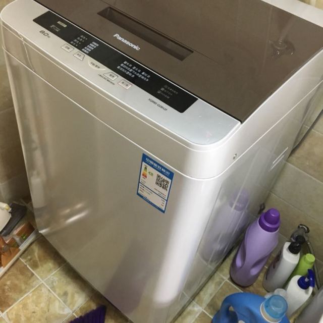 松下panasonic爱妻号8公斤大容量家用全自动波轮洗衣机