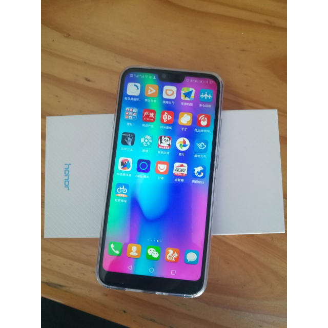 華為榮耀honor106gb64gb幻影藍移動聯通電信4g全網通全面屏ai攝影手機