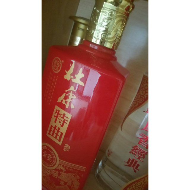 杜康特曲金奖42度浓香型白酒500ml单瓶装