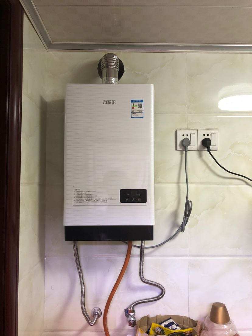 万家乐(macro)12升智能恒温 燃气热水器jsq24-12w2(液化气)晒单图