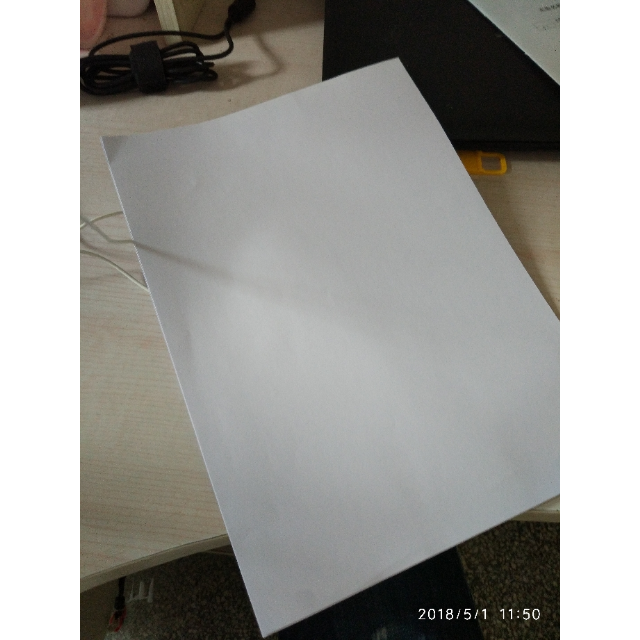 得力deli打印纸a4纸80g复印纸80克体验装简装办公用纸白纸100张