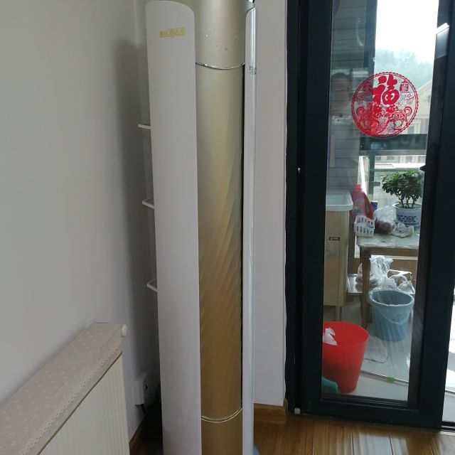 美的midea3匹舒適星冷暖櫃機一級能效家用節能靜音變頻圓櫃kfr72lwbp3