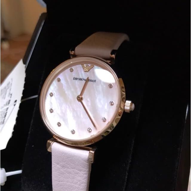 阿玛尼armani简约时尚手表休闲女表石英表女士腕表ar1955ar1956ar1958