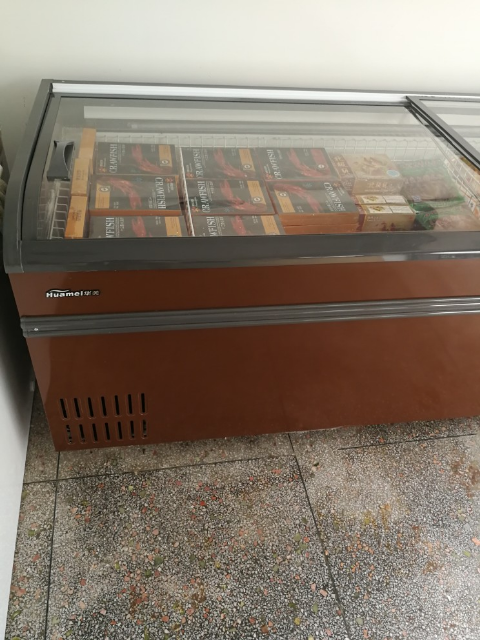 华美(huamei)hd-2500 998升商用卧式冷柜商超专用海鲜柜 保鲜冷藏鲜肉