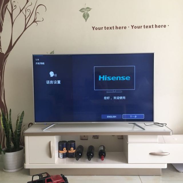 海信hisenseled55ec720us55英寸超薄4k超高清电视智能电视