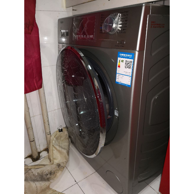 海尔(haier)xqg100-b14876lu1 10公斤大容量 纤薄 直驱变频 全自动