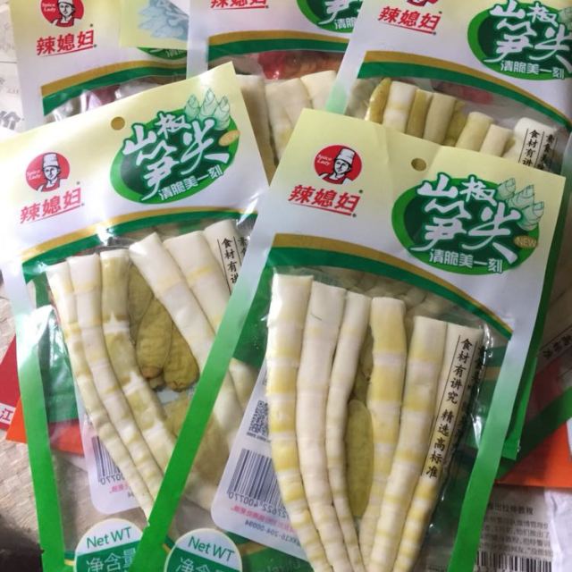 > 辣媳妇 笋类 山椒笋尖 80g*6袋(休闲素食零食袋装)商品评价 > 酸辣