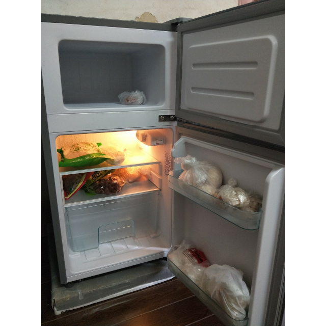喜力bcd-112 112升双门节能省电小冰箱 家用 宿舍 租房神器 单身贵族